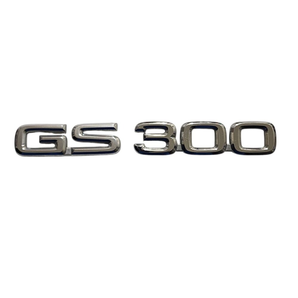 1998-2005 Lexus GS300 Emblem Letters Logo Badge‎ Trunk Rear Chrome OEM E19